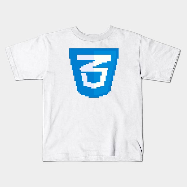 Css Logo Kids T-Shirt by brick86
